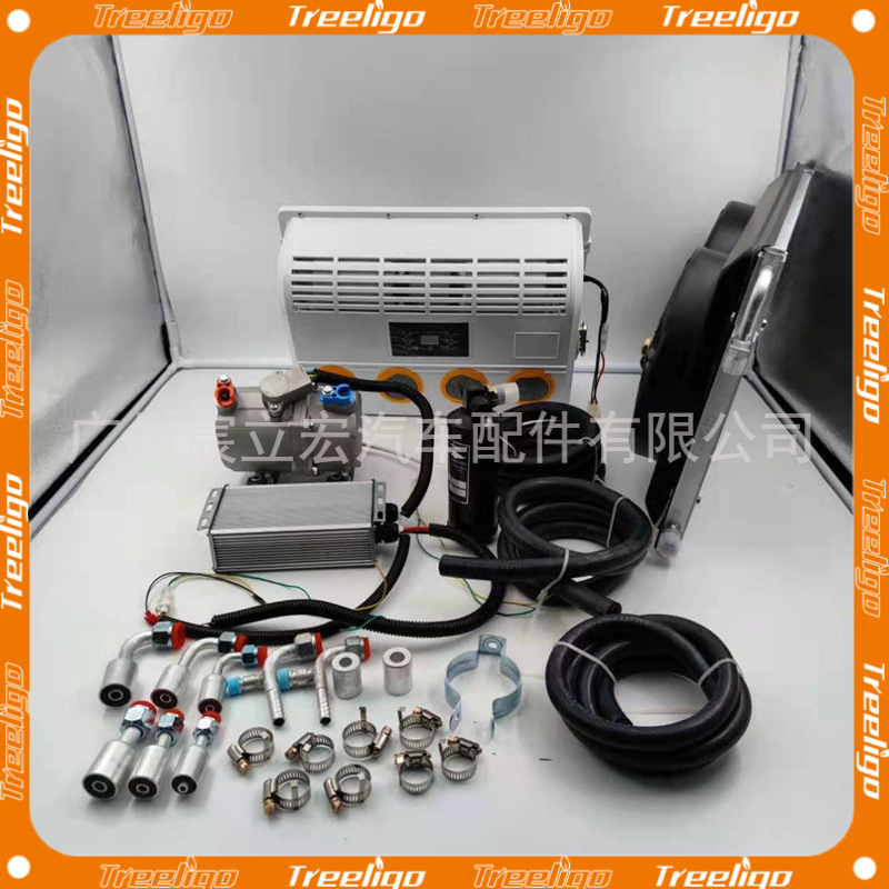 跨境电商适用于卡车挖掘机蒸发器制冷配件套装通用型空调(系列5)