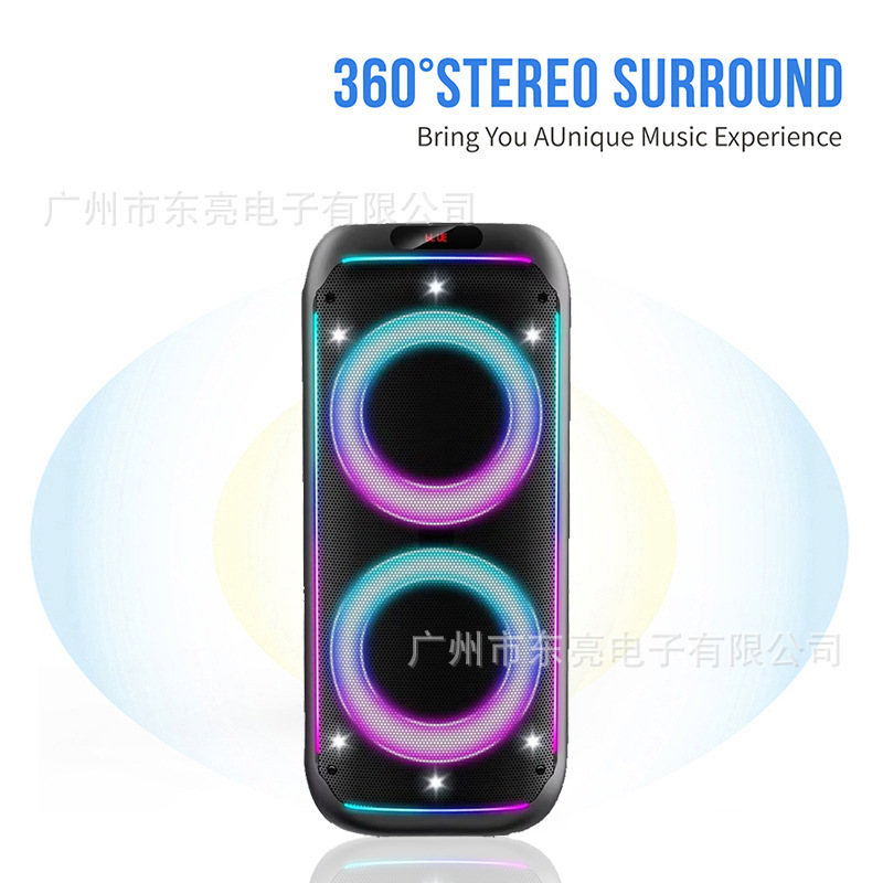工場は国境を越えたbluetoothスピーカーのダブルスピーカーをカスタマイズして、屋外で家庭用ハイパワーのサブウーファ広場で音響を踊る|undefined