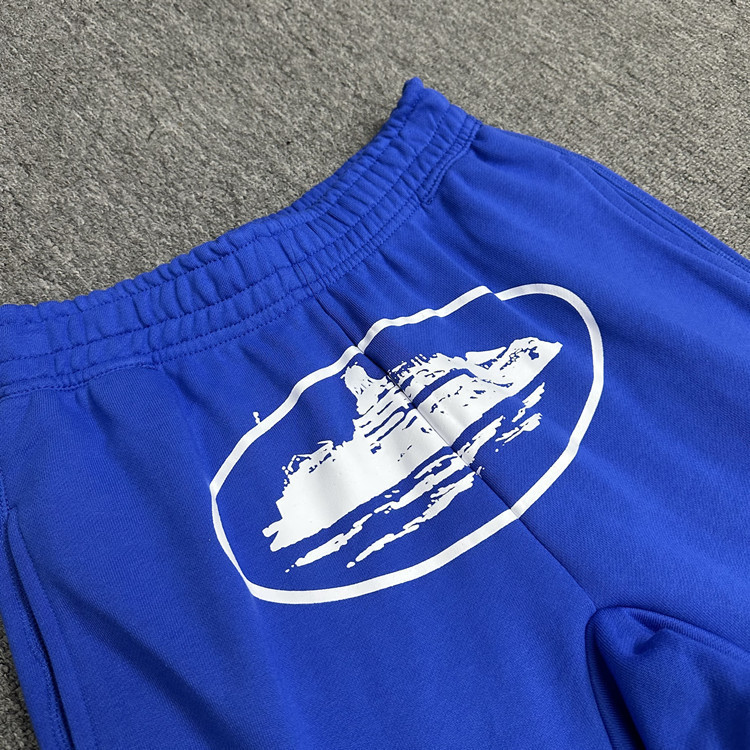 Corteiz Classic Series Barco con logo pantalones cortos INS tendencia hip-hop skate casual pantalones de cinco puntos para hombres y mujeres