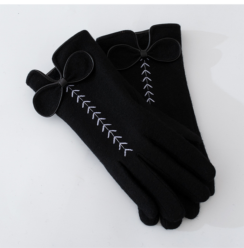 Women's Basic Lady Simple Style Solid Color Gloves 1 Set display picture 3