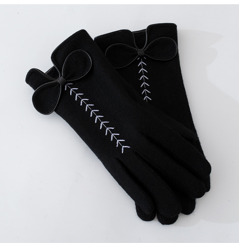 Women's Gender Women's Basic Lady Simple Style Solid Color Gloves 1 Set