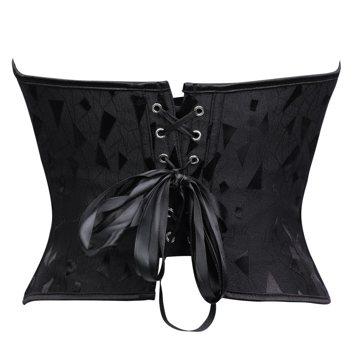 Nuevo retro negro cola de pescado contorno forma cintura en forma de hueso de pescado fabricación de chaqueta de pecho suministro transfronterizo temu