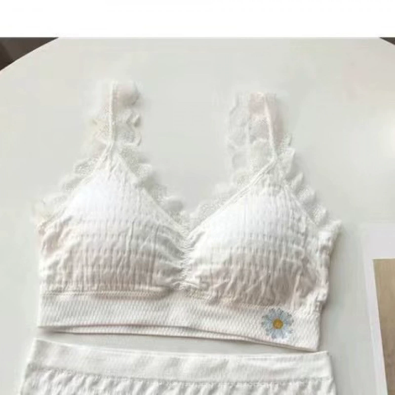 Underwear, comfortable set, lace protective underware, bra, mid rise, beautiful back