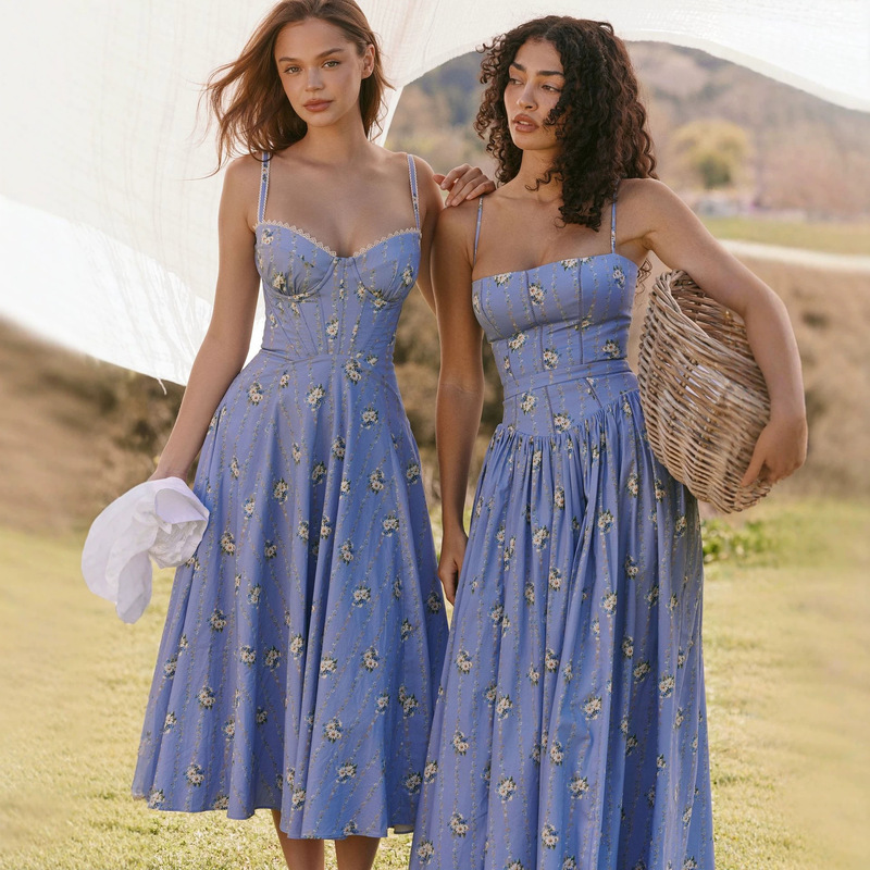 2026 Fairy-Style Fashionable and Sophisticated French-Style Gentle Suspender Dress, Slimming Suspender Dress