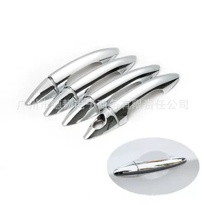 Suitable for 2011-15 Hyundai Accent Solaris Verna Chrome Handle Sticker Door Handle Decoration