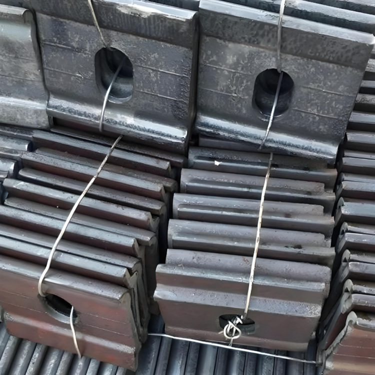 Paleta de perno de anclaje de mina Equipo de soporte para túnel 140 * 140 * 8 placa de anclaje Paleta de perno de anclaje