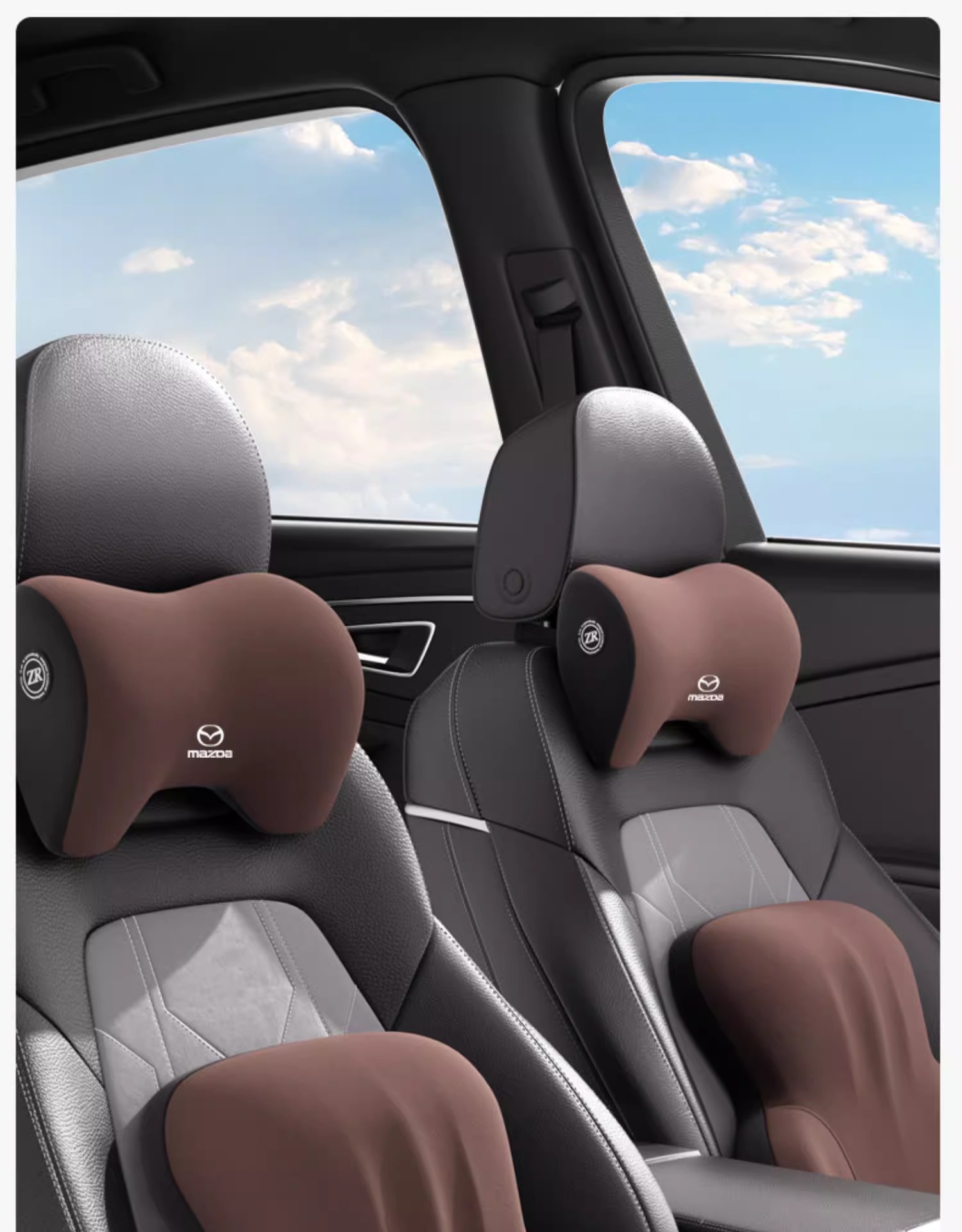 Suitable for Mazda Headrest Neck Pillow Cx4Cx5 Mazda 3/Axela Car Seat Neck Pillow Atez Seat Neck Pillow