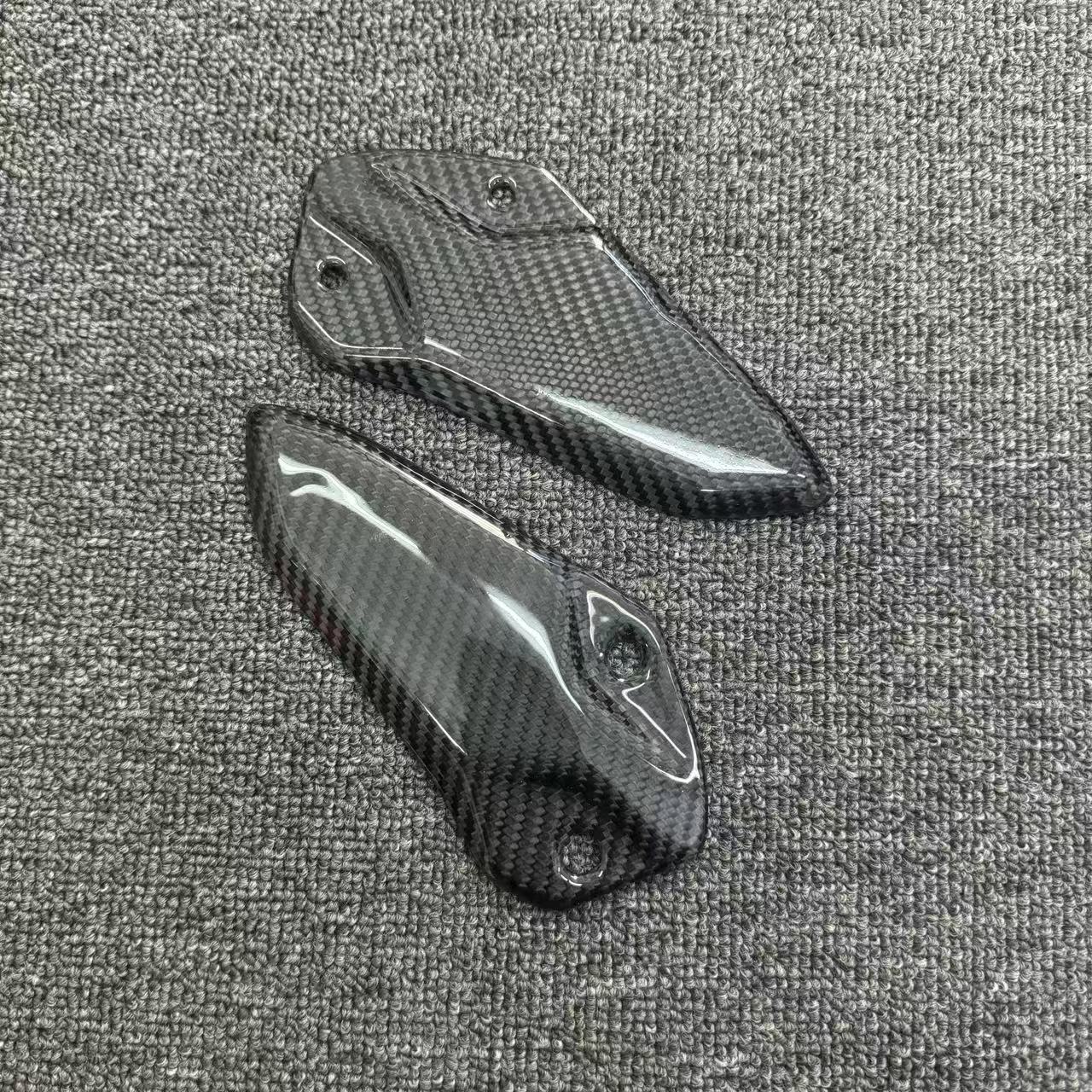Suitable for Kawasaki Ninja Zx4R Zx4Rr Zx25R Modified Carbon Fiber Pedal Guard Pedal Wings