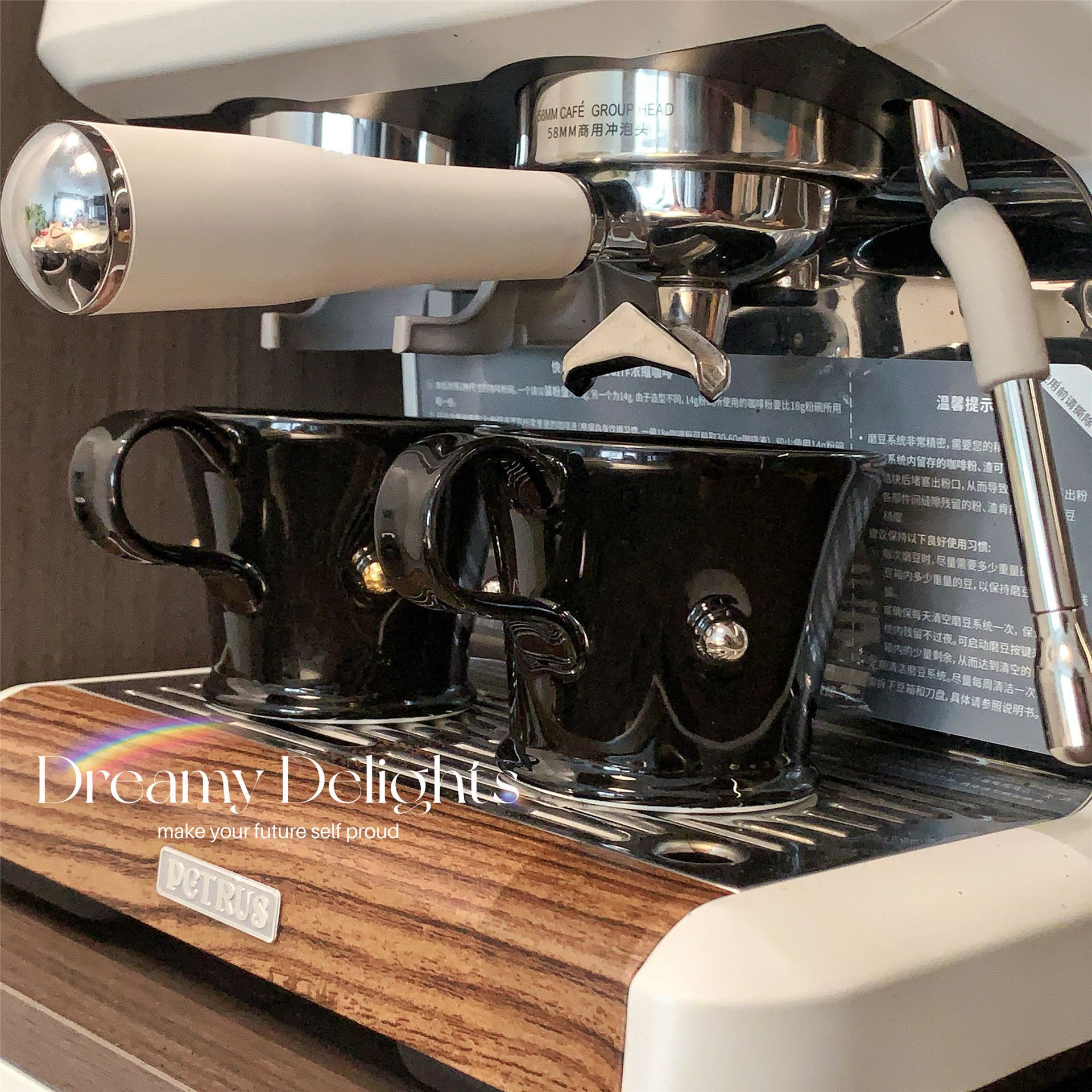 Taza de perla de nicho original diseñado para casa taza de pareja inviento taza de café de cerámica de oficina taza de desayuno