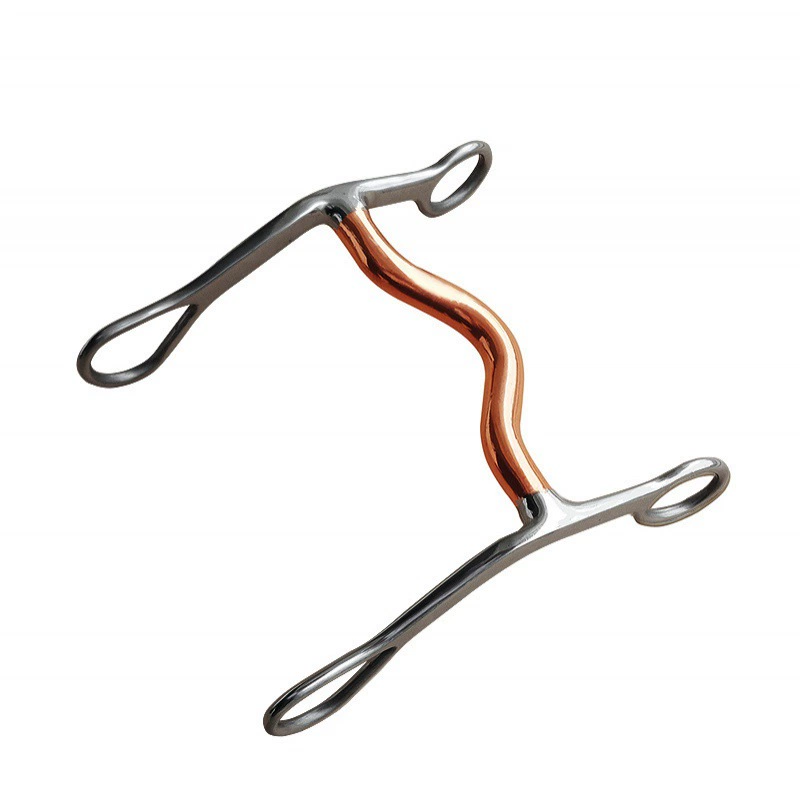 Из нержавеющей стали лошадь жевательный рот лошадь рот мешок красная медь Низкая арка