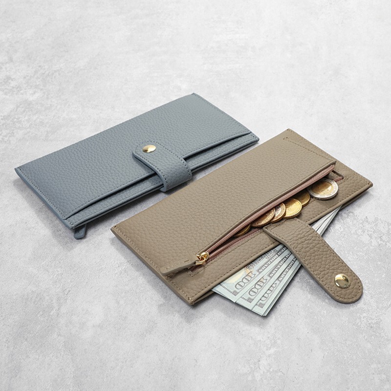New Style Women's Wallet, Genuine Leather Long Clutch Bag, First-Layer Cowhide Storage Bag, Large-Capacity Mobile Phone Bag, Women's Coin Purse New Style Women's Wallet, Genuine Leather Long Clutch Bag, First-Layer Cowhide Storage Bag, Large-Capacity Mobile Phone Bag, Women's Coin Purse