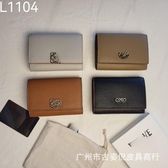 2025新型レディース財布三つ折ショートタイプ大容量財布多機能小銭入れカードケース純色百枚