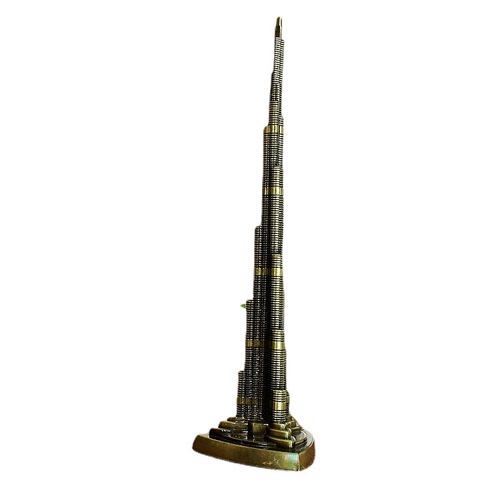 Dubai travel souvenir metal alloy Burj Khalifa Burj Khalifa building Burj Khalifa model metal craft
