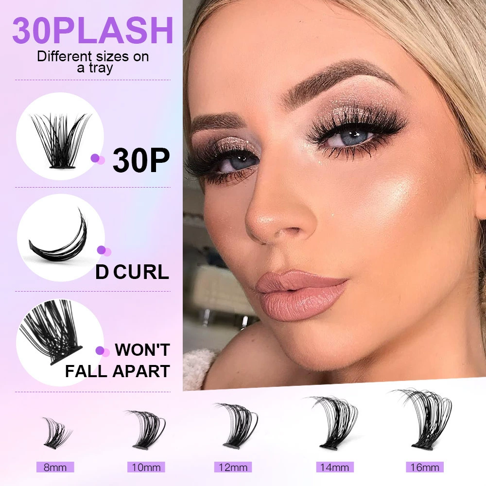 (-border), плотные на eyelash extension, европейский стиль