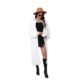 Cross-border Knitted Cardigan Sweater Women's Autumn and Winter New Loose plus size Slimming Lazy Style Imitation Mink Fleece Long Coat