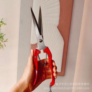 Factory Direct Sales Wool Scissors Manual Cow Hair Horse Mane Pet Rabbit Hair Shearing and Trimming Spring Wool Scissors Batch