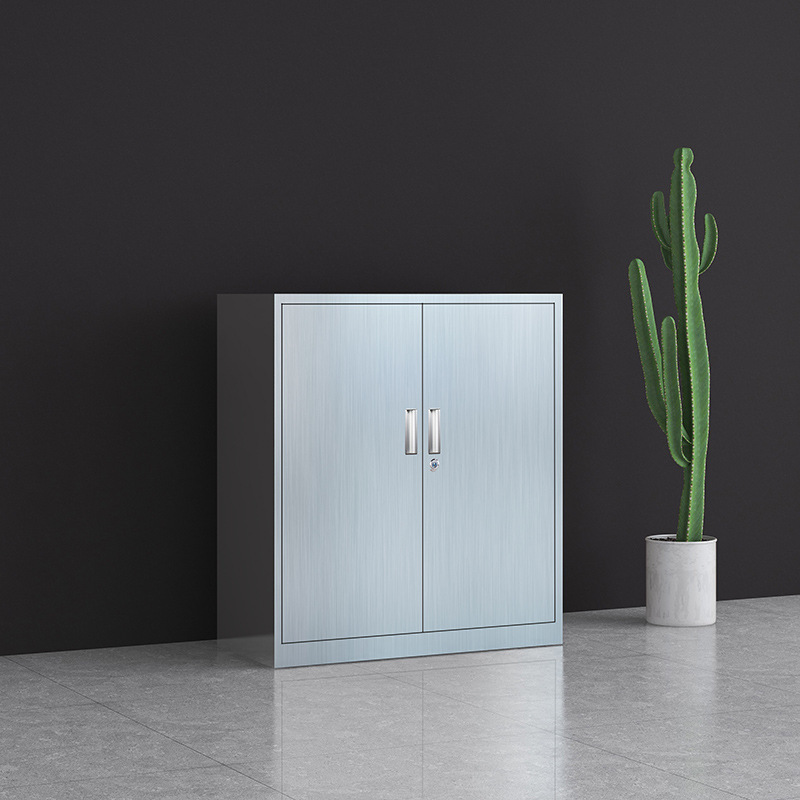 Gabinete de puerta de acero inoxidable