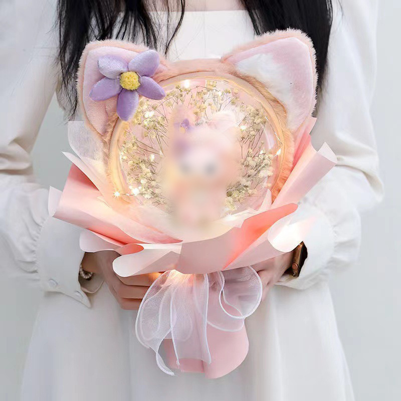 520 バレンタインデー ギフト スターデュー スターミッキー人形 花束 女の子、友達、親友への誕生日プレゼント|undefined