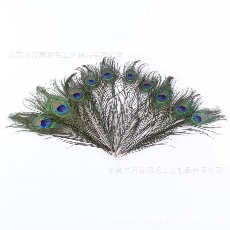 Spot 25-110cm pelo de pavo real plumas de pavo real al por mayor accesorios de joyería arreglo floral plumas decoración de plumas naturales
