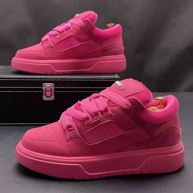 Super Popular Bread Shoes 2025 Summer New Popular Dad Shoes Breathable Mesh White Shoes Casual Versatile Sneakers for Men