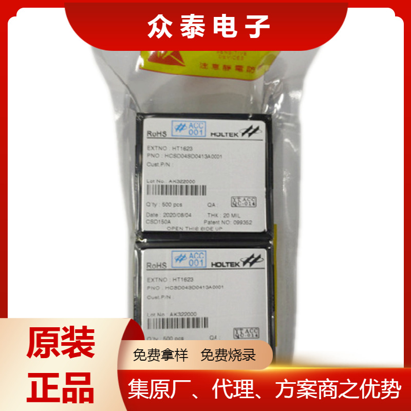 HT1623 新版DICE裸片 合泰HOLTEK原装LCD液晶驱动 ic芯片集成电路