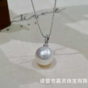 18K Gold White Zircon Pacifier Pendant Head Pendant Accessories Zircon Inlay Without Beads Without Chain Picture with 10-11