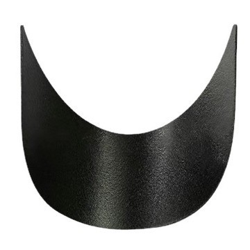 0.5黑色防火阻燃PC板片材卷材加工黑色磨砂PC卷材批发样品