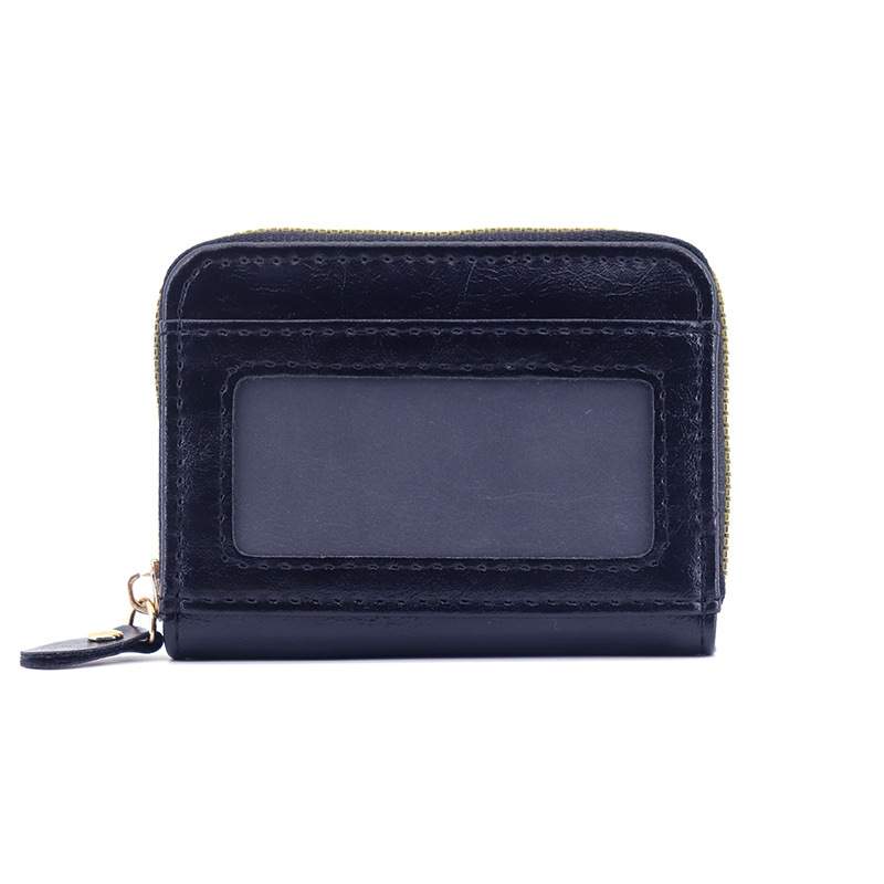 Nueva bolsa de tarjetas de órgano, bolsa de cambio multifuncional de gran capacidad de moda, bolsa de tarjetas para hombres, bolsa de tarjetas de licencia de conducir