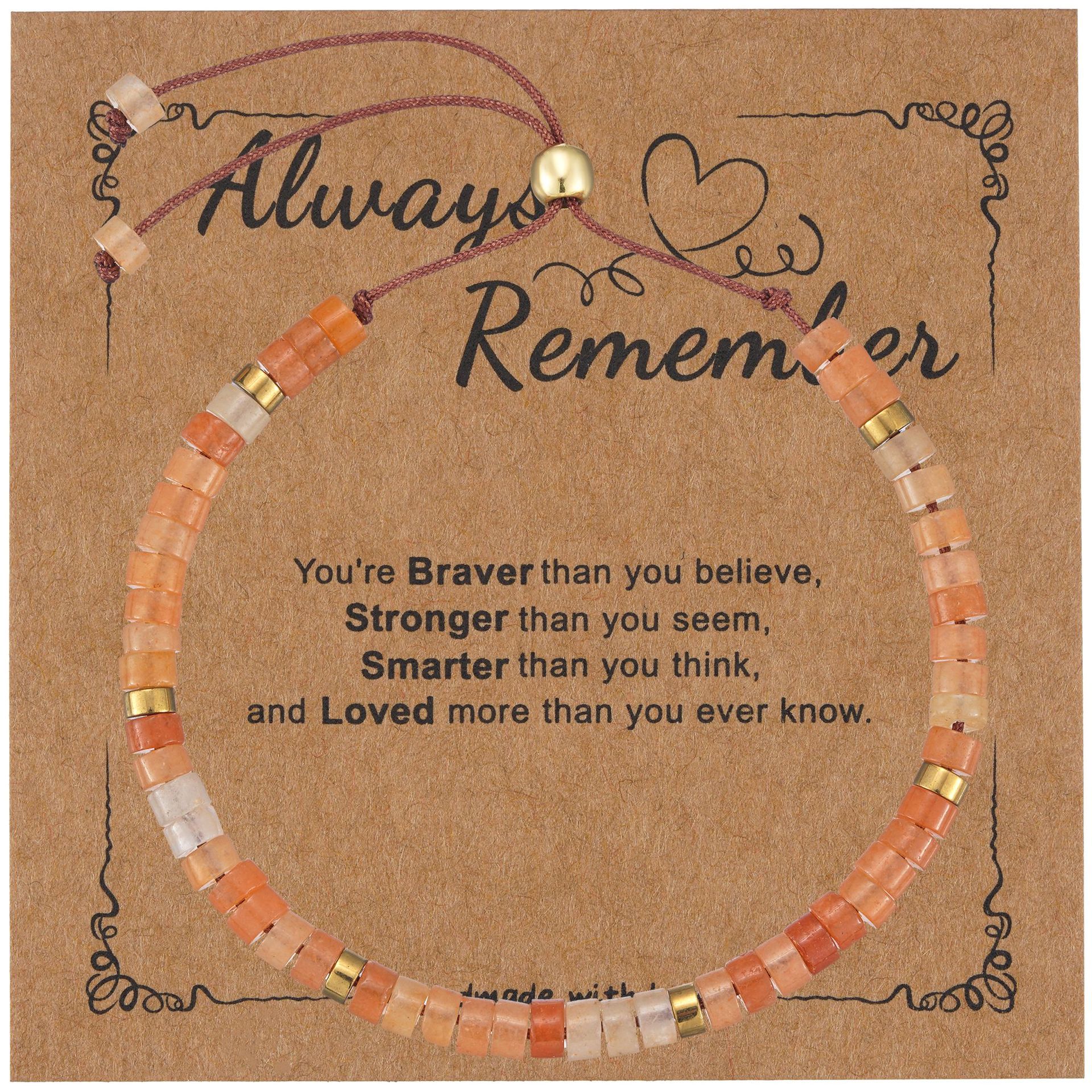 Onyx cards, bracelet