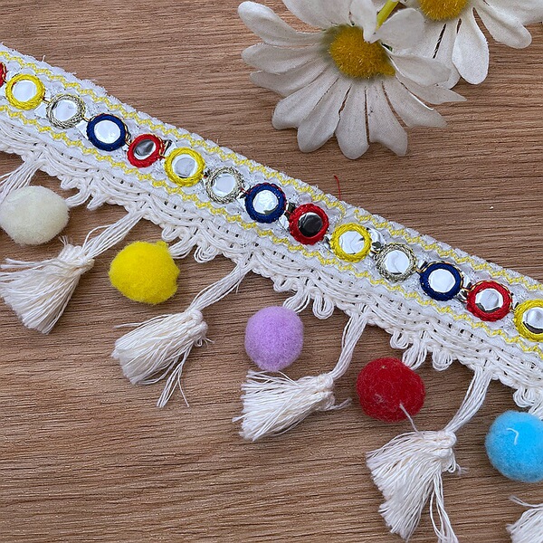 Factory spot embroidery lens ethnic woven spoil ball ball balls…