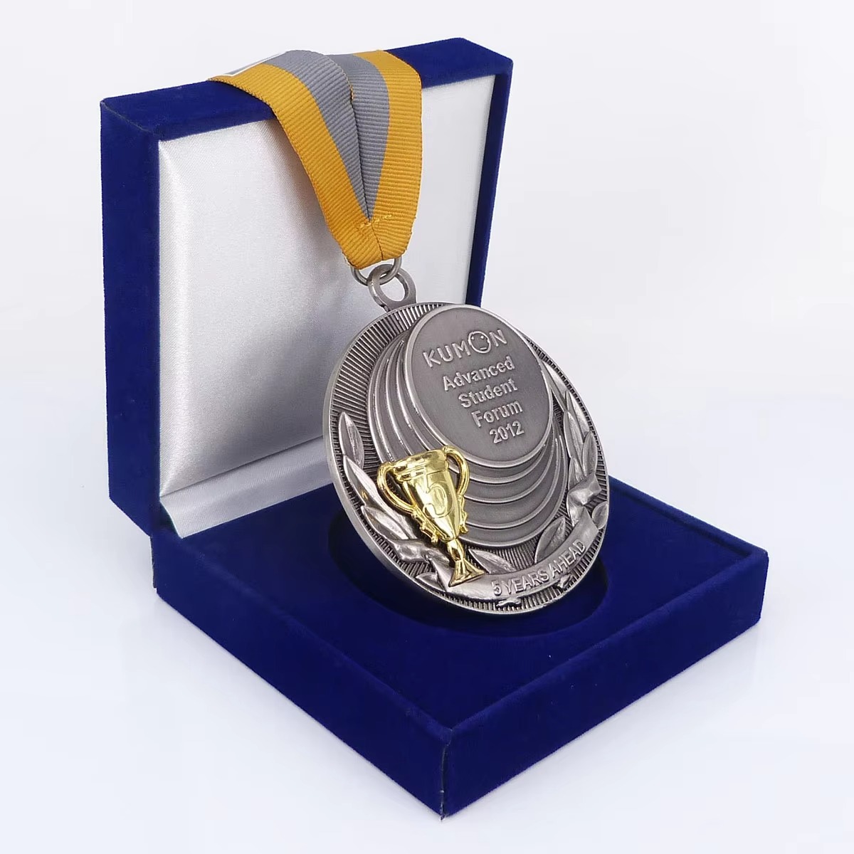 Medalla metálica personalizada medalla de oro, plata y cobre medalla de competición medalla de aleación de zinc medalla conmemorativa maratón personalizada