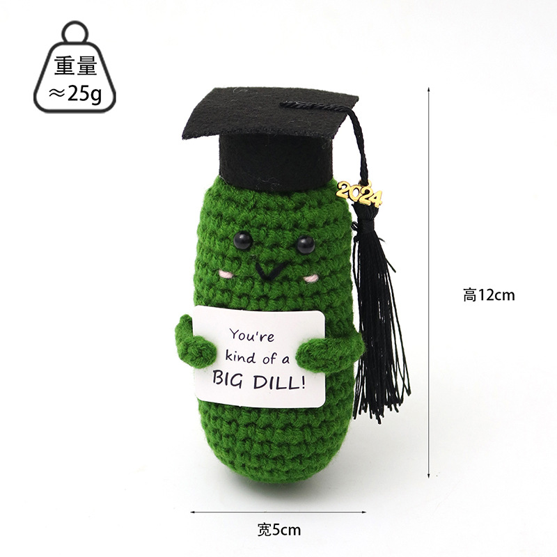 Black Doctor Hat Cucumber Y Card