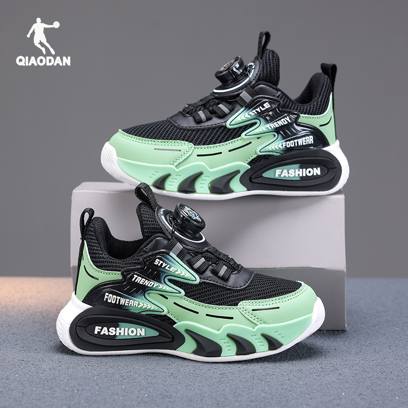 Jordan children's shoes, boys' basketball shoes, new summer shock-absorbing non-slip sneakers for older children, mesh breathable sports shoes