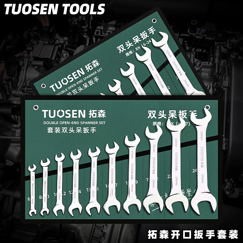 Set, wrench, gloves, mirror effect, 27mm