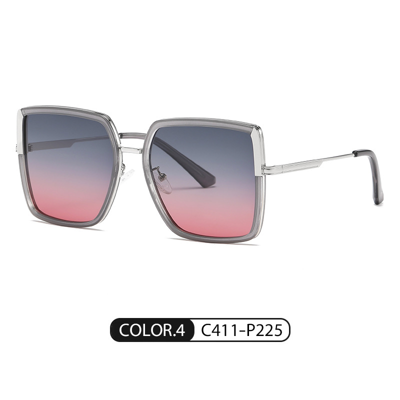 Nuevas gafas de sol polarizadas TJ709 de alta calidad ins gafas de sol cóncavas de conducción de las mujeres gafas polarizadas