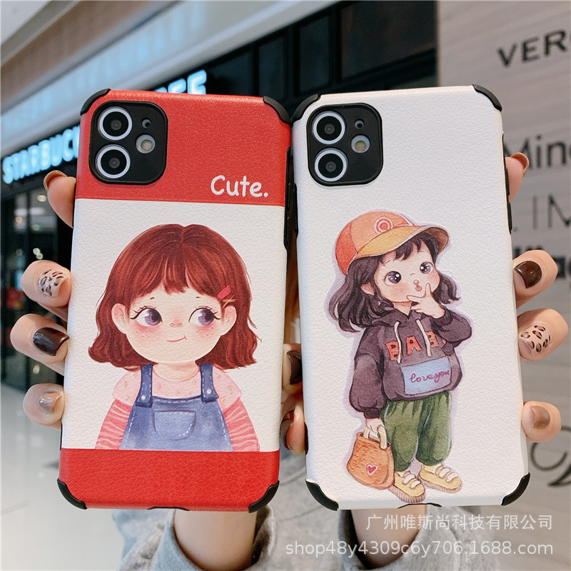 Lambskin Phone Case Suitable for Oppofindx9 Cartoon Creative A6Spro Leather Cover Reno15C Soft K15Pro+