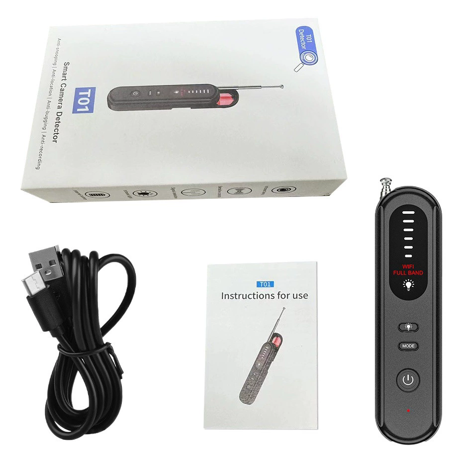 T01 детектор камеры для отеля, антиподглядывание, беспроводной сигнал, инфракрасный детектор ночного видения, антиподглядывание