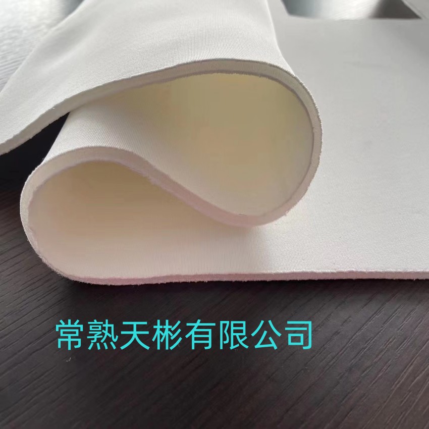 双层太空层针织 驻地空气层布 麻灰太空层布 双面针织布