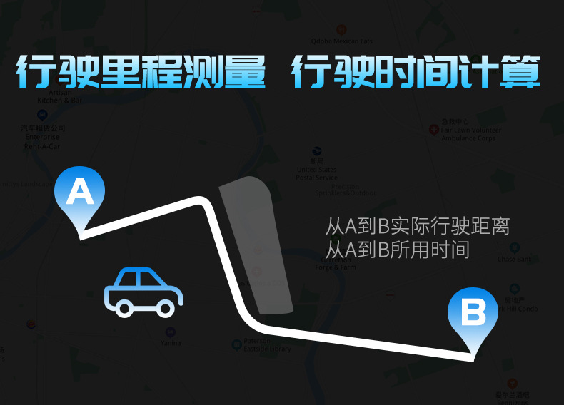 G10 universal car HUD head-up display with Beidou GPS, total mileage, and over-speed alarm