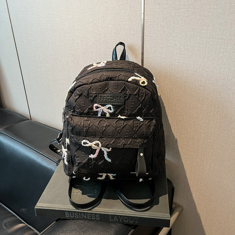2025 mochila escolar de verano, niña de secundaria, mochila pequeña, niña de viaje, estudiante universitario, mochila de celebridades de Internet, salvaje coreano