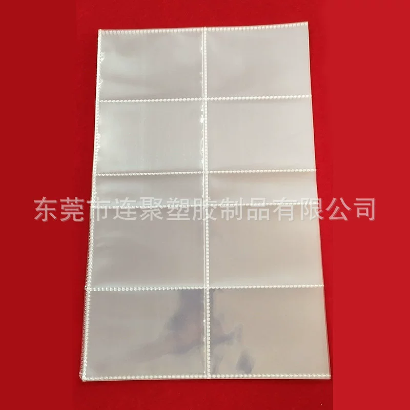 Plastic photoalbum for documents, 4 cells, 8 cells, 9 cells