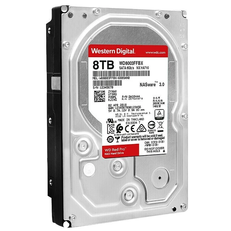 Red Disk PRO NAS сетевая система хранения, жесткий диск 3.5" SATA
