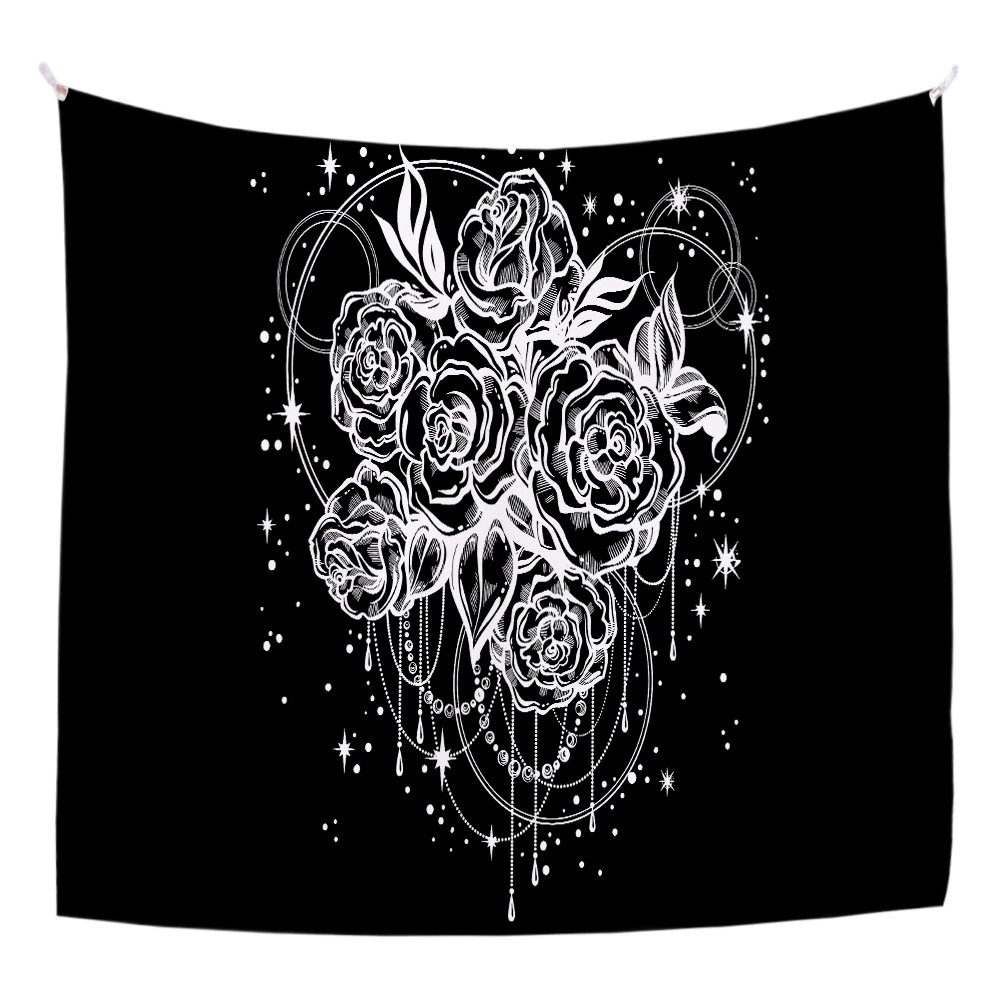 Спальня гостиная солнце и луна фон ткань декоративный гобелен домашняя декоративная подвесная живопись Настенная ткань ретро подвесная ткань трансграничная горячая распродажа