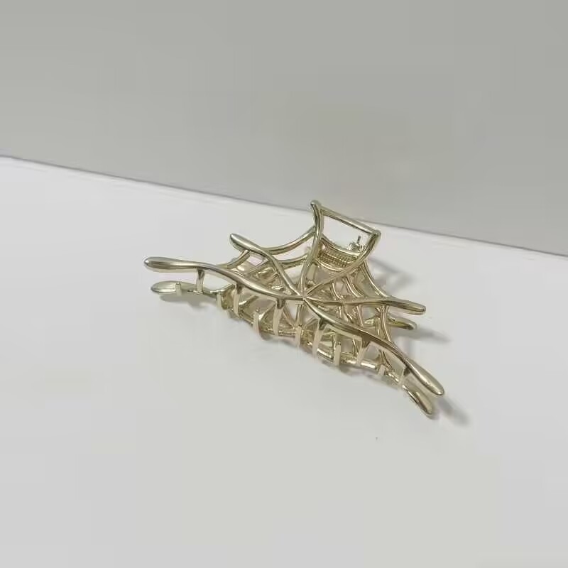 절묘한 골든 스파이더 웹 그립 클립