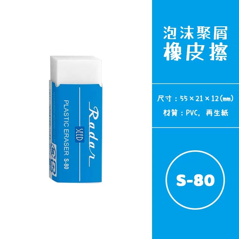 SEED Xide serie clásica de espuma poli-chip borracha limpia sin chip ultra-limpio pintado arte especial papelería