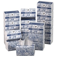 Plant Care Giraffe Blue Manor 20 パックのティッシュ エア クッション ティッシュ フェイシャル ティッシュ ティッシュ フルボックス家庭用トイレット ペーパー