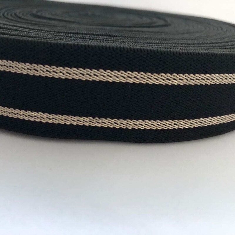 Silver Fiber Elastic Conductive Tape Elastic Webbing Can Provide Free Samples and Welcome to Consult