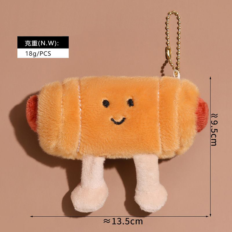 Intestine buns (gold bead chain style)