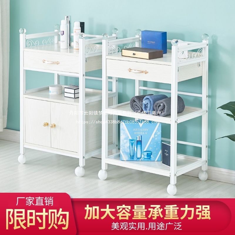 美容推车美发推车美容车美容院小推车带抽屉工具柜火罐纹绣置物架