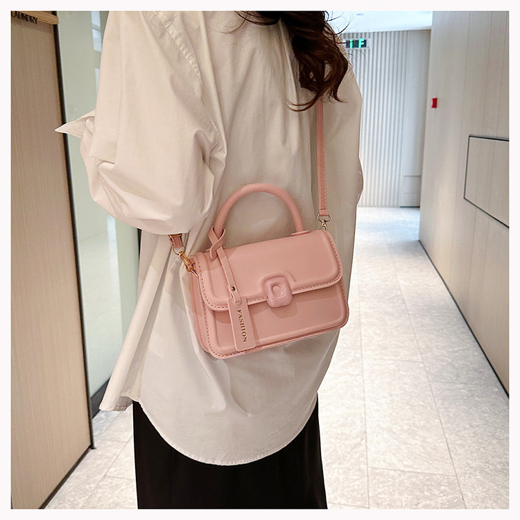 Stile coreano alla moda piccolo quadrato 2024 estate nuovo articolo per le donne, alla moda ed elegante, dolce borsa a tracolla, casual_voghion.com